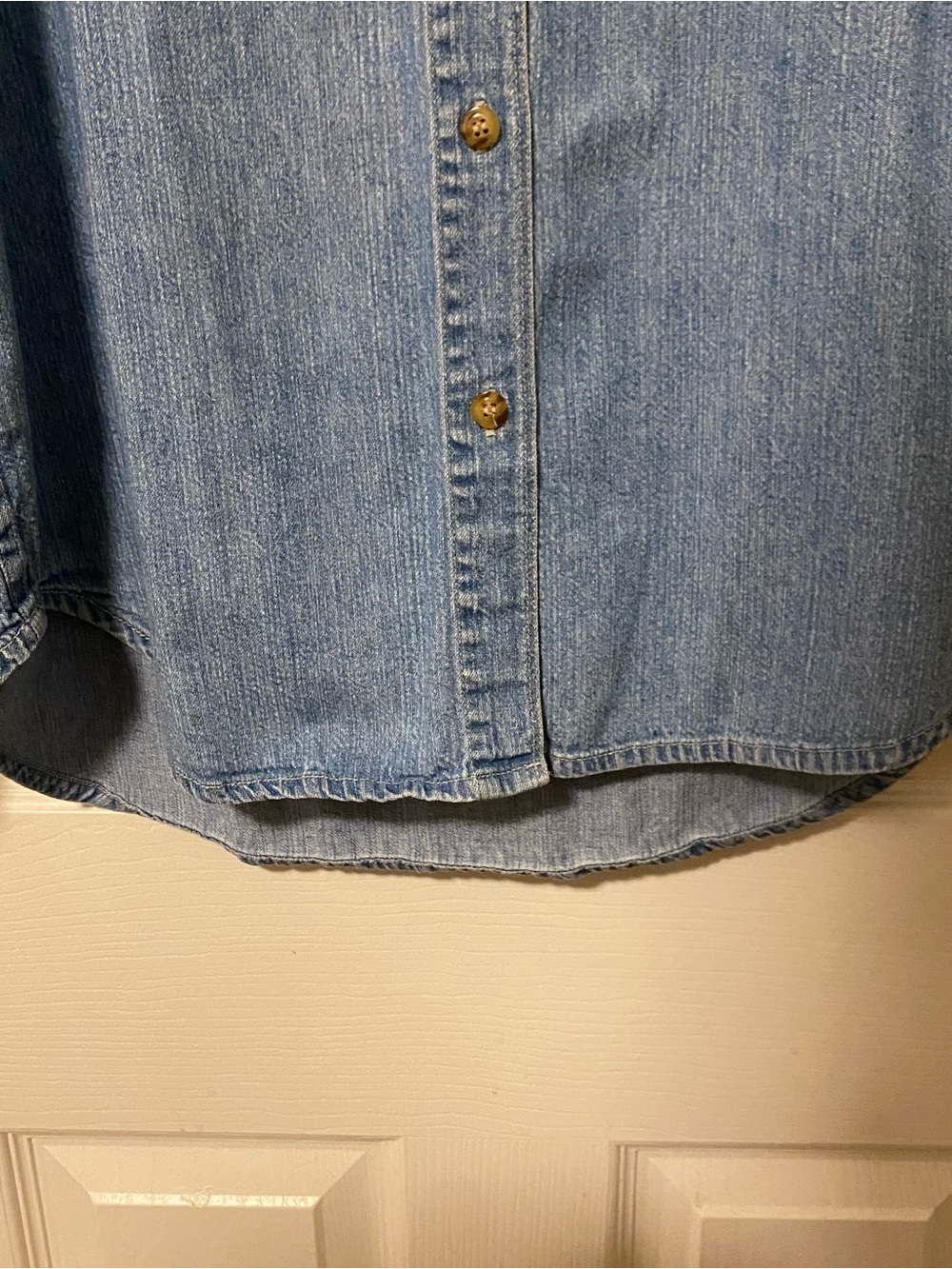Vintage 90s Eddie Bauer Button-Up Shirt - Picture 3 of 5